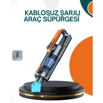 VipMarketim Kablosuz Vakumlu El Süpürgesi Güçlü Performans Çok Amaçlı