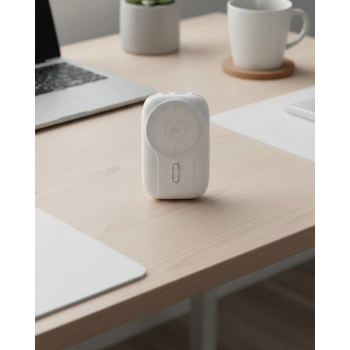 VipMarketim Kablosuz ve Kablolu Şarj Destekli 10000 mAh Taşınabilir Powerbank