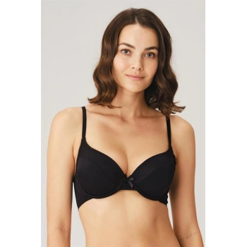 VipMarketim Kadın Balenli Desteksiz Dolgusuz Kol Altı Genişletilmiş Sırtı Yapıştırma Günlük T-shirt Sütyeni (3781)