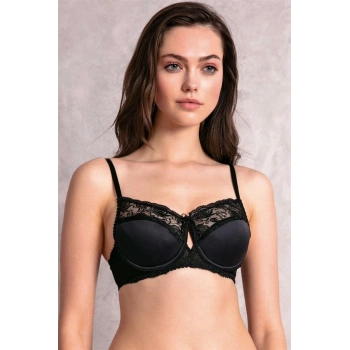 VipMarketim Kadın Balenli Desteksiz Dolgusuz Toparlayıcı Dantelli Küçültücü Sütyen (3635)