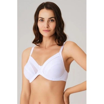 VipMarketim Kadın Balenli Desteksiz Dolgusuz Toparlayıcı Küçültücü Sütyen (3702)