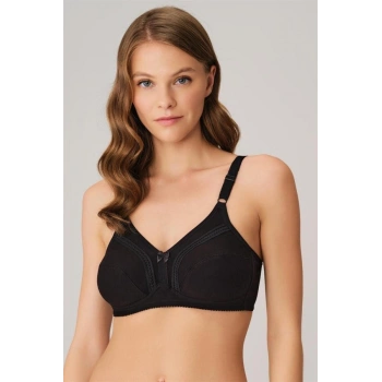 VipMarketim Kadın Pamuklu Balenli Desteksiz Dolgusuz Toparlayıcı Küçültücü Sütyen (3714)