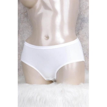 VipMarketim Kadın Pamuklu Orta Bel Geniş Bel Lastikli Slip (2677)