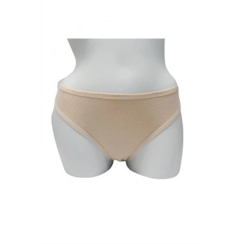 VipMarketim Kadın Pamuklu Ribana Slip (2687)