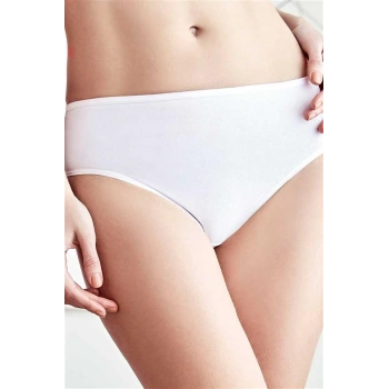 Vipmarketim Kadın Pamuklu Yüksek Bel 3lü Paket Slip ( ) (kod:2659)