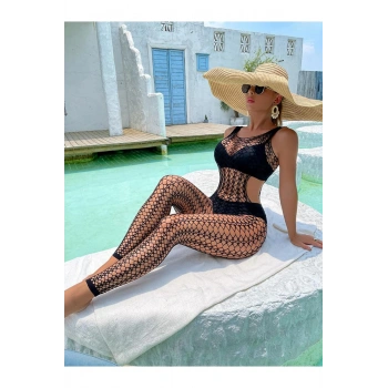 VipMarketim Kadın Seksi Fantazi File Çorabı Utra Esnek Büyük Beden Uygun