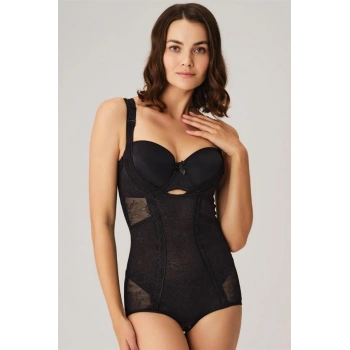 VipMarketim Kadın Toparlayıcı Bel İnceltici Dikişli Alttan Kancalı Sıkı Badi Korse (2518)