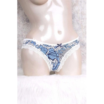 Vipmarketim Kadın Viskon Kumaş Desenli Slip ( ) (kod:2736)