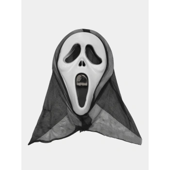 VipMarketim Kapşonlu Çığlık Maskesi Scream Maskesi 33x21 cm