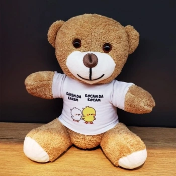 VipMarketim Karım Da Karım Kocam Da Kocam Tasarım Sevimli Peluş Ayıcık