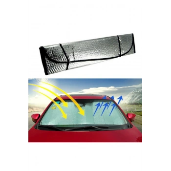 VipMarketim Katlanabilir Ön Cam Güneşlik Araç İçi Isı Yalıtımı Skoda Superb Peugeot 3008 Renault Megane Opel Astra