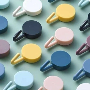 VipMarketim Kendinden Yapışkanlı Renkli Duvar Askısı