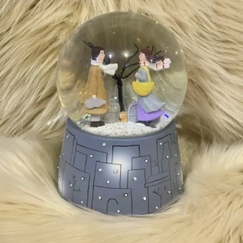 VipMarketim Kış Masalı Kar Küresi Orta Boy