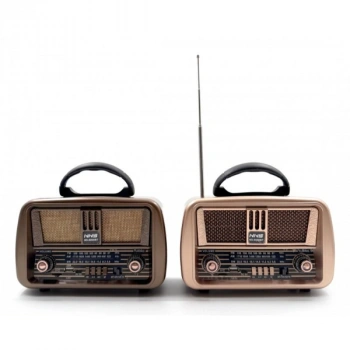 VipMarketim Klasik Taşınabilir Model Nostaljik Radyo