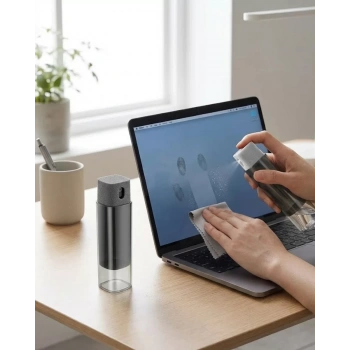 VipMarketim Kompakt Ekran Temizleme Sprey Şişesi Telefon Tablet Bilgisayar Temizlik Şişesi