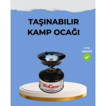 VipMarketim Kompakt ve Hafif Kamp Ocağı Seti Gaz Tüplü