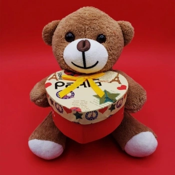 VipMarketim Kutulu Kahverengi Ayıcık