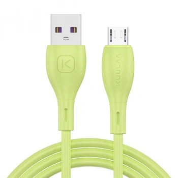 VipMarketim KUULAA Liquid Silicone Mikro USB 2.4A Hızlı Şarj Kablosu 1metre-(5775)