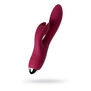 VipMarketim LEROİNA Mion  Vibratör, silikon, bordo, 22 cm