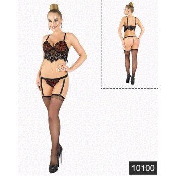 VipMarketim  Lamine  Dantel  Jartiyer  Takım