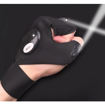 VipMarketim Led Işıklı Çalışma Eldiveni Sağ Sol Çift