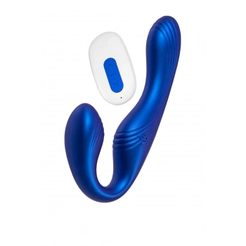 VipMarketim L’Eroina APP ARDEE Kemer Gerektirmeyen Strapon, Uygulama ve Kumandadan Kontrollü, Silikon, Mavi, 31