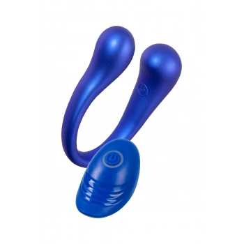 VipMarketim L’Eroina APP ETERN Çok Fonksiyonlu Vibratör, Kumanda ve Uygulama Kontrollü, Silikon, Mavi, 23 cm