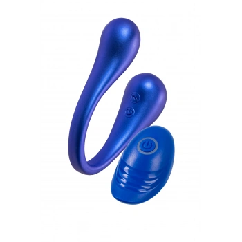 VipMarketim L’eroina App Inefy Çok Fonksiyonlu Vibratör, Kumanda Ve Uygulama Kontrollü, Silikon, Mavi, 26.5 Cm