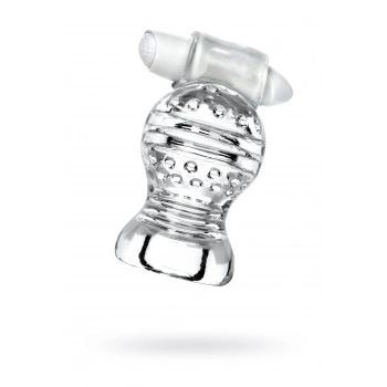 VipMarketim Lingam Masturbator ,shakti, Tpe, Şeffaf, 9 Cm