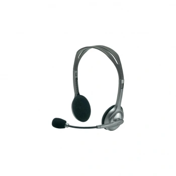VipMarketim LOGITECH H110 981-000271 35mm Jac Çağrı Merkezi Ofis Toplantı Konuşmacı Tipi Microfonlu Kulaklık(1923)