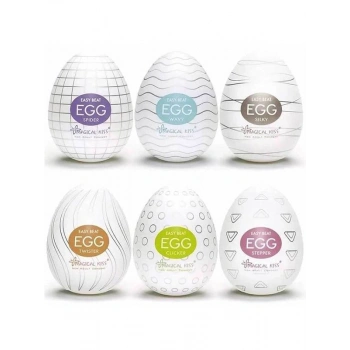 VipMarketim Magical Kiss Egg Erkeklere Özel Esnek Yumurta 6'lı