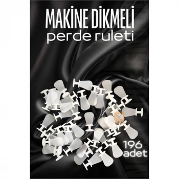 VipMarketim Makine Dikmeli Perde Düğmesi Perde ruleti Perde Düğmesi 196 Adet