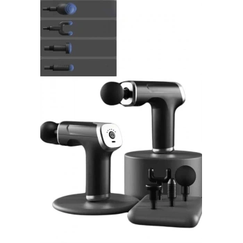 VipMarketim Masaj Tabancası 24v Type-c Hızlı Şarj Girişli Masaj Aleti Uzun Ömürlü