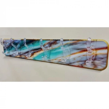 VipMarketim Mermer Desenli Yapışkanlı Askılık