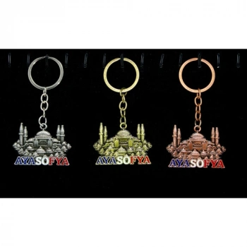 VipMarketim Metal Ayasofya Anahtarlık