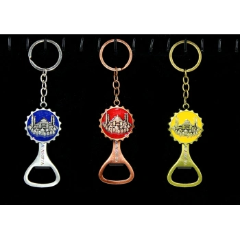 VipMarketim Metal Ayasofya Anahtarlık Ve Açacak Model 2