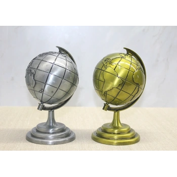 VipMarketim Metal Dünya Küre Model 1