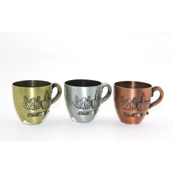 VipMarketim Metal İstanbul Yöresel Bardak