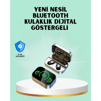 VipMarketim Metal Kasa Bluetooth Kulak İçi Kulaklık – Net Çağrı Güçlü Bağlantı