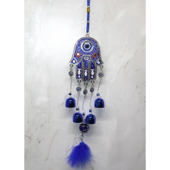 VipMarketim Metal Nazar Boncuğu Çan Model 18