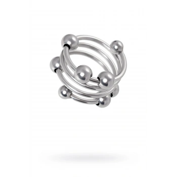 VipMarketim Metal penis başı halkası, Metal, gümüş, Ø 3,5cm