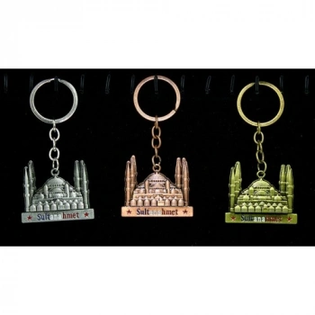 VipMarketim Metal Sultanahmet Anahtarlık
