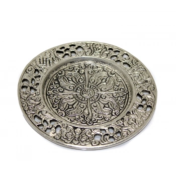 VipMarketim Metal Yuvarlak Tütsülük Model 8