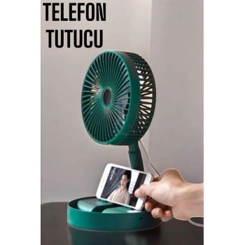 VipMarketim Mini Fan Soğutucu Telefon Tutucu Vantilatör