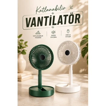 VipMarketim Mini Fan Soğutucu Telefon Tutucu Vantilatör