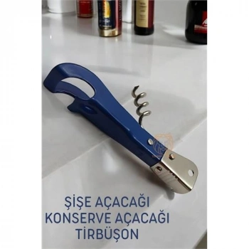 VipMarketim Multi Şişe Açacağı Tirbüşon Konserve Açacağı Clovis