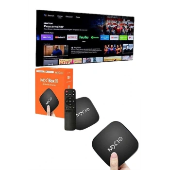 VipMarketim Mx Box Android Tv Media Sound 4K Ultra HD Görüntü Kaliteli