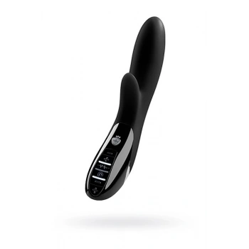 VipMarketim Mystim Daring Danny Elektro Stimülasyonlu Vibratör, Silikon, Siyah, 27 Cm