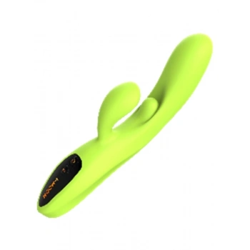 VipMarketim Neon Yeşil Rabbit Vibratör – Çift Uyarım, Çok Modlu Titreşim & Ergonomik Tasarım