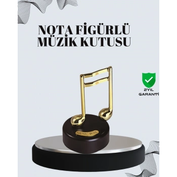VipMarketim Nota Figürü Müzik Kutusu Melodious Model